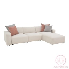 Coltar reversibil Manimy Pako World Crem 285x186x95 cm