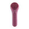 Perie de curatare faciala ETA Fenite 8353 90000, silicon, baterie Li-ion 3.7 V/ 800 mAh, functionare fara fir, vibratie si incalzire, roz