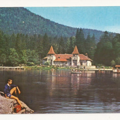 RF4 -Carte Postala- Tusnad Bai, Lacul Ciucas, circulata 1971