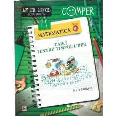 Matematica - Caiet pentru timpul liber - Clasa a VI-a - Maria Zaharia