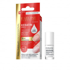 Tratament pentru unghii, Eveline Cosmetics, Nail Therapy Keratin Pro, 5 ml foto