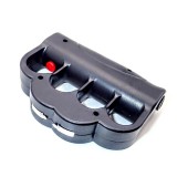 Cumpara ieftin Pumnal box cu electrosoc si lanterna pentru autoaparare