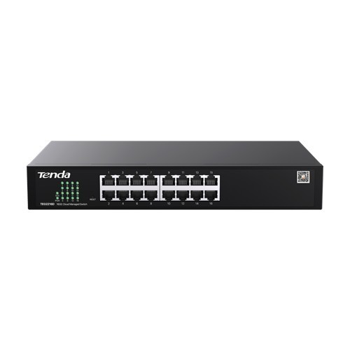Switch 16 porturi RJ45 Gigabit, Management, 1U - TENDA TND-TEG2216D