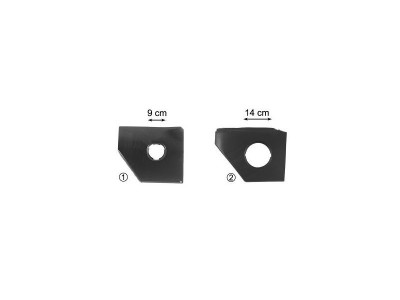 Segment reparatie aripa spate Ford Fiesta 1989-1995 Partea Stanga, Spate, 5 usi fiesta, intrarea in jurul carburantului, foto