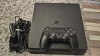 PS 4 playstation 4 Sony PS4 slim 1TB memorie 1000 Gb complet + 3 jocuri cadou GTA 5 FIFA 20, NB2K22