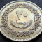 Moneda exotica 20 DIRHAMS - LIBIA, anul 1975 * cod 3713 = excelenta
