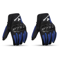 Manusi cu protectie Pro Biker (albastre)
