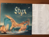 Styx equinox 1976 album disc vinyl lp muzica rock A&amp;M Records holland VG+/NM, A&amp;M rec