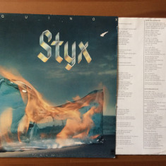 styx equinox 1976 album disc vinyl lp muzica rock A&M Records holland VG+/NM