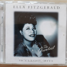 CD Ella Fitzgerald ‎– The Greatest: 50 Classic Hits [ 2 x CD Compilation ]