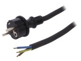 Cablu SCHUKO 10m Negru