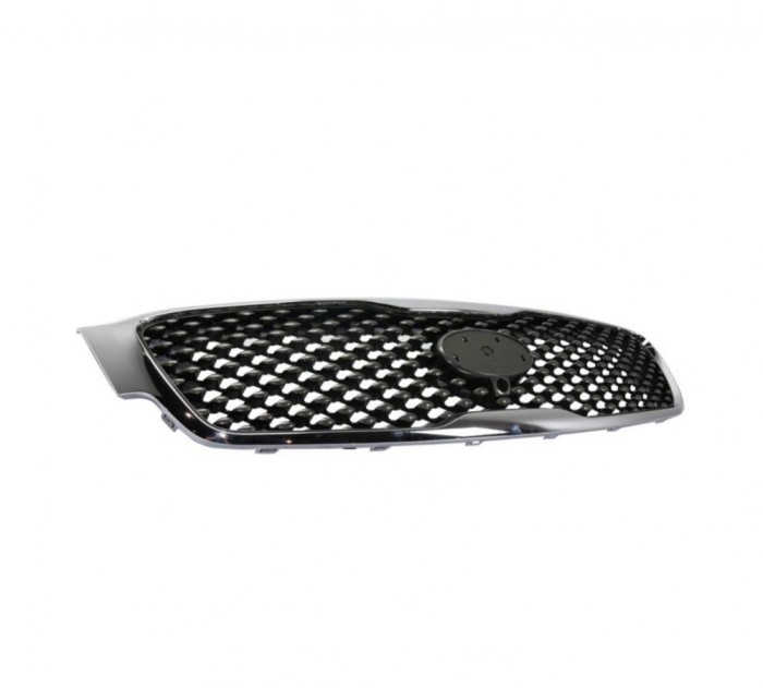 Grila radiator Kia Sorento (Um), 12.2014-05.2020, model: Limited, montare fata, cu rama crom; vopsit; gri, RapidAuto