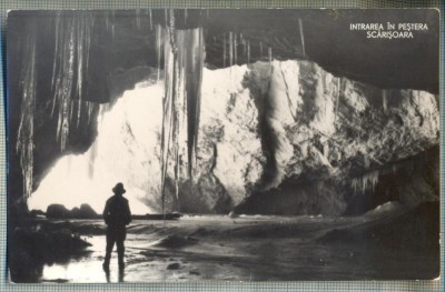 AD 725 C. P. VECHE - INTRAREA IN PESTERA SCARISOARA -RPR -SCRISA CATRE SALONTA foto