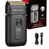 Aparat de Ras Electric Profesional BIRAI Evo, Shaver 7000 RPM, Trimmer De Precizie, Fara Fir, Acumulator Reincarcabil, Display LCD, Afisaj LED, Incarc