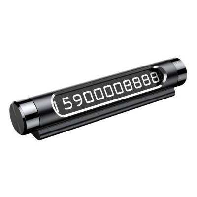 Suport Numar Auto Bord - Baseus Temporary Parking (ACNUM-01) - Black foto