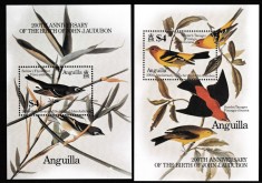 ANGUILLA 1985 FAUNA PASARI AUDUBON foto
