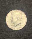 Moneda Jubiliară Half Dollar 1776-1976, Cupru Placat Nichel, America de Nord