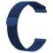 Curea tip Milanese Loop, compatibila Misfit Vapor, telescoape QR, 20mm, Albastru