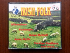 The World Of Irish Folk 2 cd dublu disc compilatie muzica irlandeza celtic folk