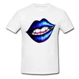 Tricou &quot; Buze albastre &quot;