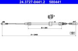 Cablu Frana de Parcare ATE 24.3727-0441.2 Mercedes-Benz Sprinter VW LT 28-35 II