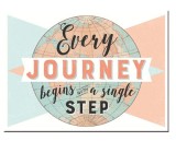 Magnet - Every Journey begins, Nostalgic Art Merchandising