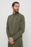 Cumpara ieftin Under Armour bluza barbati, culoarea verde, neted