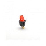 Intrerupator Auto Basculant ON-OF 12V cu LED Rosu, 3 Contacte