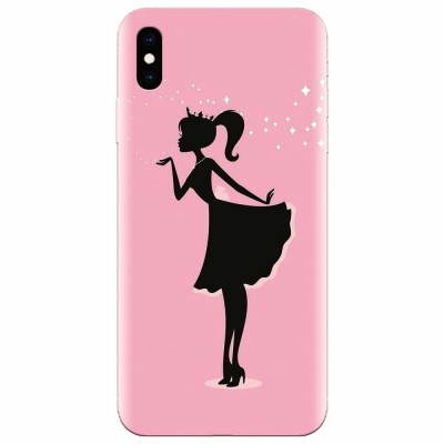 Husa silicon pentru Apple Iphone X, Princess 2 foto