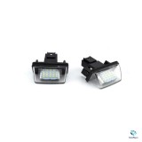 Set Lampi LED Numar Inmatriculare Peugeot Partner 206 207 307 308 407 5008 Citroen C3 C4 C5 Berlingo Xara Xaxo