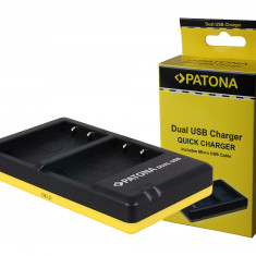 Incarcator Patona USB Dual Fast Charger BLS5 BLS-5 compatibil Olympus-1948