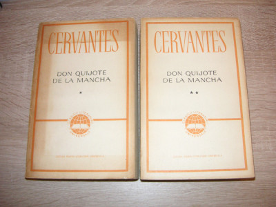 Cervantes - Don Quijote de la Mancha (2 vol.) foto