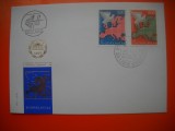 HOPCT PLIC FDC S NR 422 IUGOSLAVIA 1975 -EUROPA CEPT