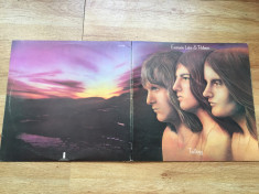 EMERSON LAKE AND PALMER - TRILOGY (1972,ISLAND,UK) vinil vinyl foto