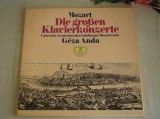 MOZART - Concerte pentru Pian - Cutie cu 3 Viniluri Perfecte Deutsche Grammophon