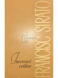 Francisc Sirato - Incercari critice (Editia: 1967)