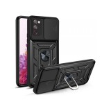Husa pentru Samsung Galaxy S20 FE 2022 G781 / S20 FE 5G G781 / S20 FE G780 Techsuit CamShield Neagra
