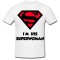 Tricou &quot; I&#039;m his superwoman &quot;
