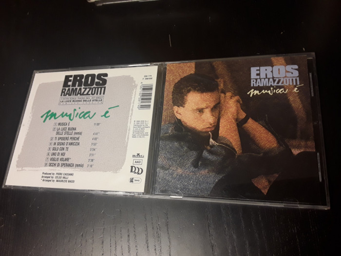 [CDA] Eros Ramazzotti - Musica E - cd audio original