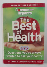 THE BEST OF HEALTH - 275 QUESTIONS YOU &amp;#039;VE ALWAYS WANTED TO ASK YOUR DOCTOR by MARVIN M. LIPMAN , 2004 foto