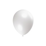 Baloane latex ALB 26 cm RR10P.01 10 bucati