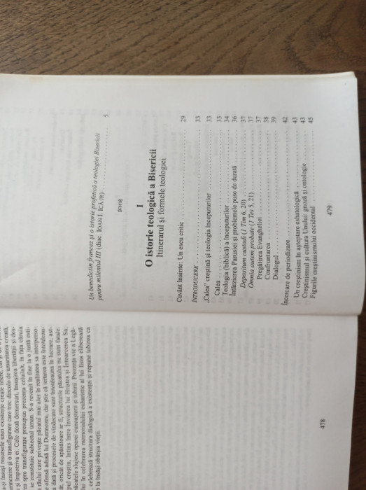 O istorie teologică a Bisericii. Itinerarul, formele și modelele teologiei,2003