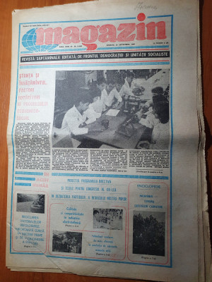 magazin 23 septembrie 1989-articol despre transportul urban subteran foto