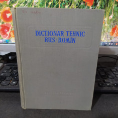 Dicționar tehnic rus-romîn român, editura Tehnică, București 1956, 186