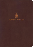 Rvr 1960 Biblia Letra Gigante Marron, Piel Fabricada