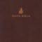 Rvr 1960 Biblia Letra Grande Tamano Manual Marron, Piel Fabricada Con Indice