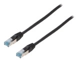Patch Cord FTP Cat6a Negru 30m