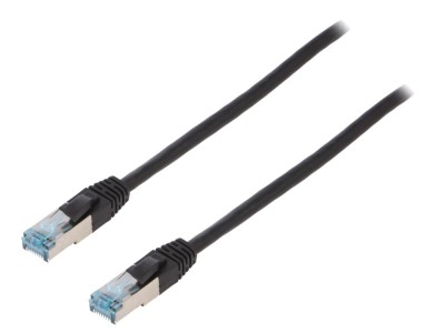Patch Cord FTP Cat6a Negru 30m foto