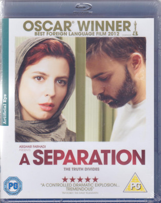 Film Blu Ray: A Separation ( Oscar 2012; Artificial Eye - SIGILAT ) foto