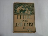 CARTE PENTRU COPIII CUMINTI - de V. S. (dedicatie) - Cartea Romaneasca Bucuresti, 1936